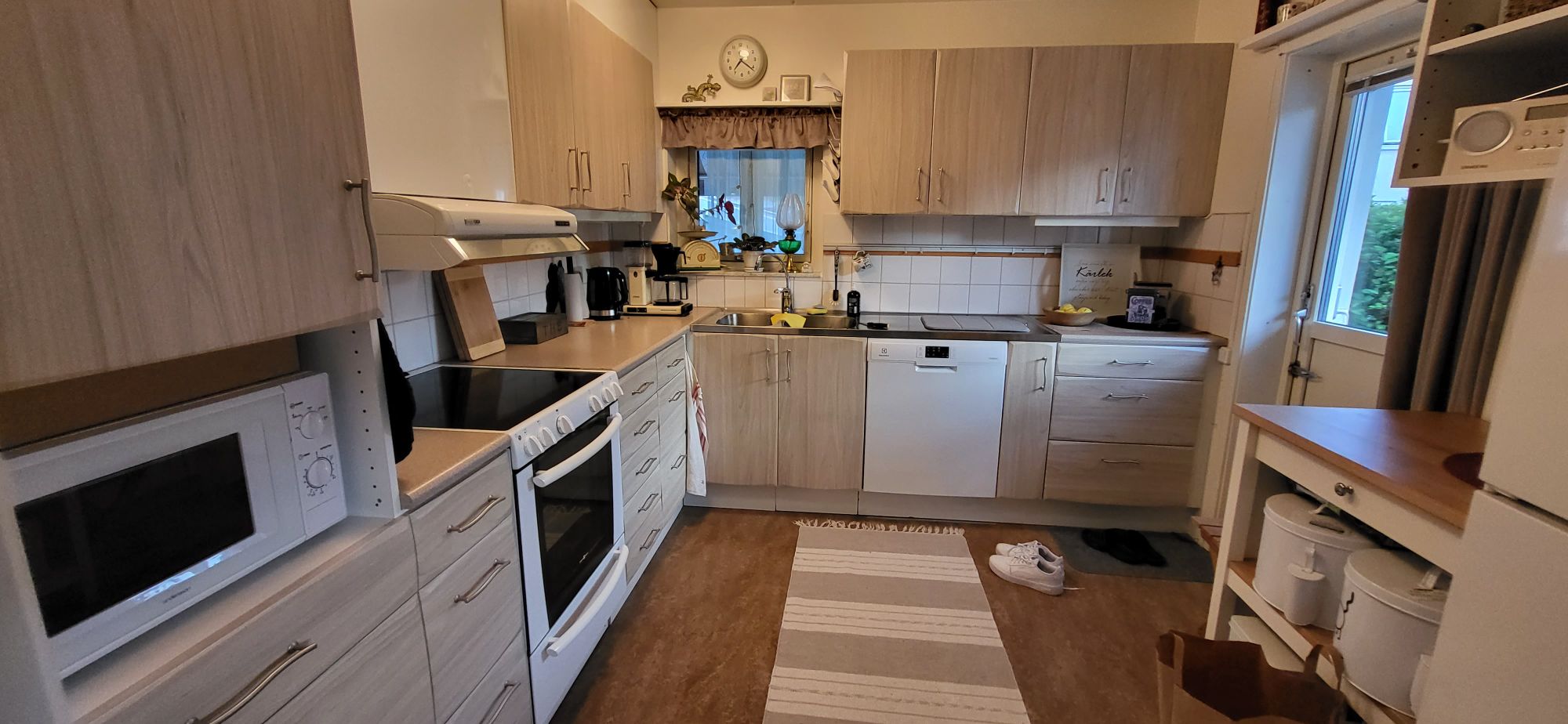 Grönt kök i bostadsrätt i Örebro!